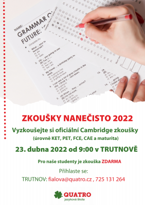 Zkoušky nanečisto 2022